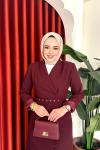 Irmak Elbise Bordo