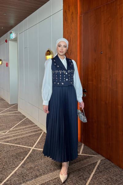 Şüheda Takım Lacivert