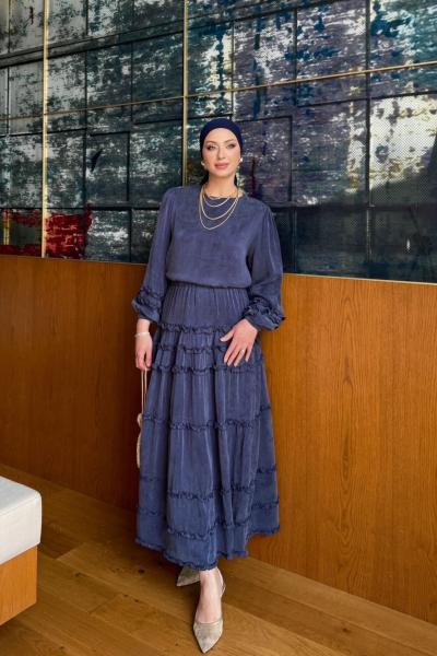 Selin Etekli Takım Lacivert