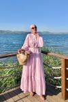 Bade Elbise Pembe