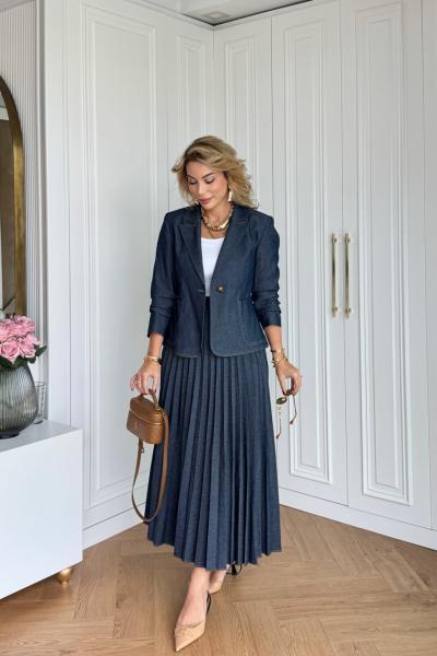 Hatice Etekli Takım Lacivert