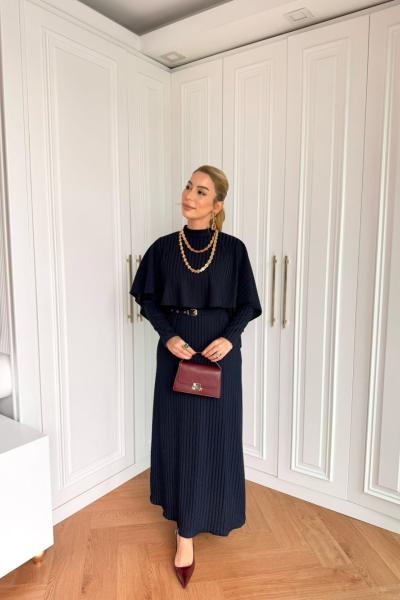 Deva Elbise Lacivert