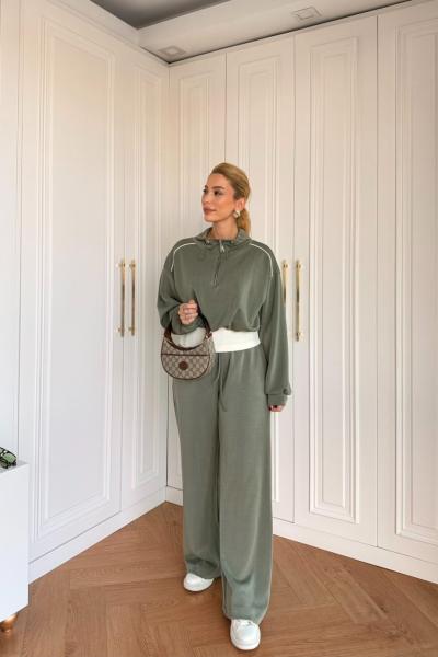 Simay Eşofman Takım Haki