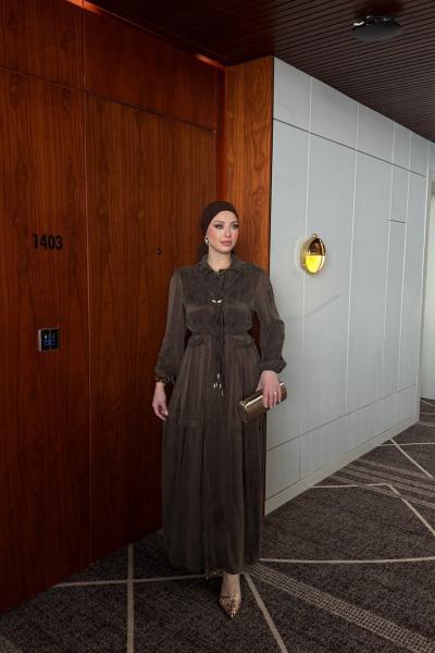 Berrak Elbise Acı Kahve