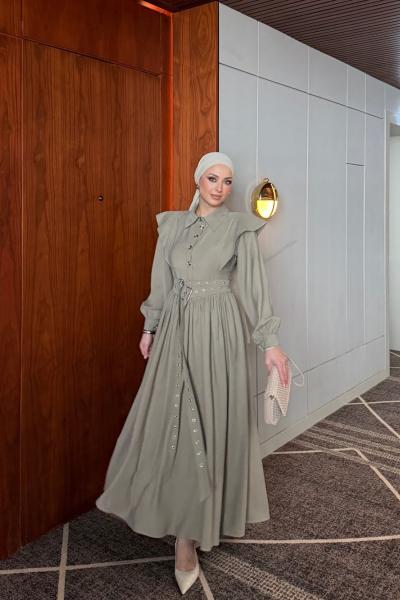 Candan Elbise Çağla Yeşili