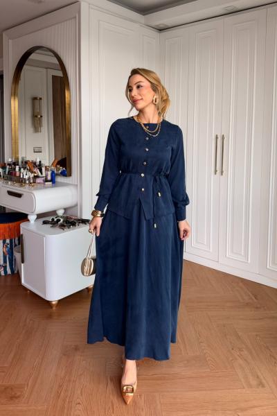 Feray Etekli Takım Lacivert