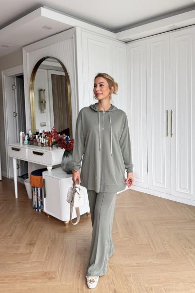 Ümran Pantolon Takım Haki