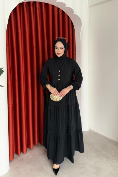 Melda Elbise Siyah
