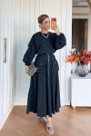 Tülay Etek Takım Lacivert
