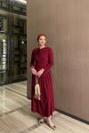 Aysima Takım Bordo