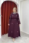 Beyza Elbise Mürdüm