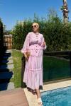 Nazlı Etekli Takım Pembe