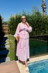 Nazlı Etekli Takım Pembe