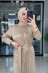Şeyda Cupra Elbise-Vizon