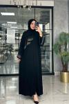 Azure Abaya-Siyah