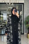Karmen 2li Abaya-Siyah