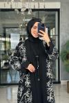 Karmen 2li Abaya-Siyah