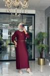 Gökçen Elbise-Bordo