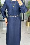 Gökçen Elbise-Lacivert