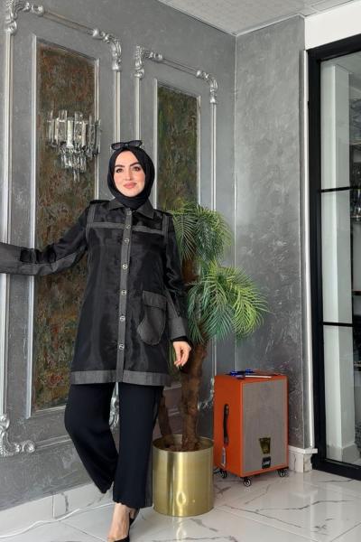 Smile Spor Takım-Siyah