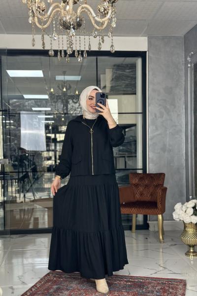 Lina Takım -Siyah