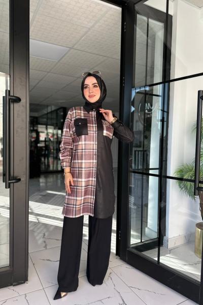 Selenay Tunik Kahve