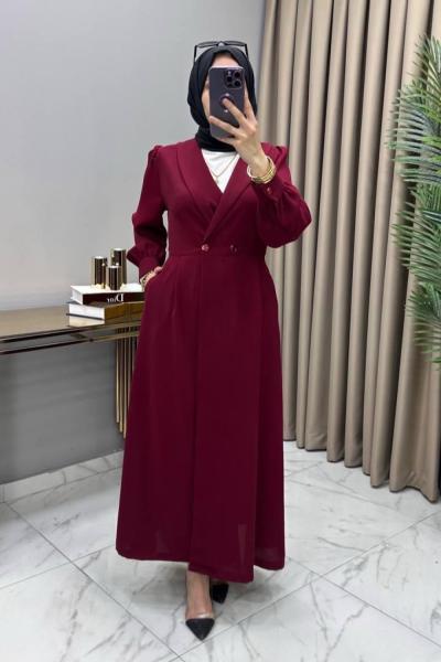 Aslıhan Cepli Kap Bordo