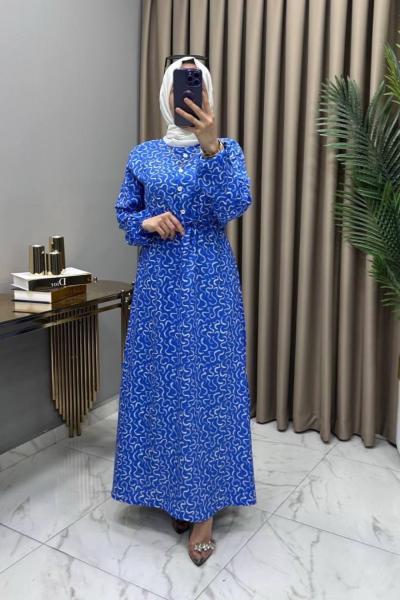 Feyza Elbise İndigo