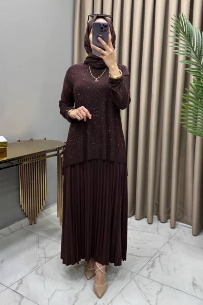 Mayda Etekli Takım Kahve