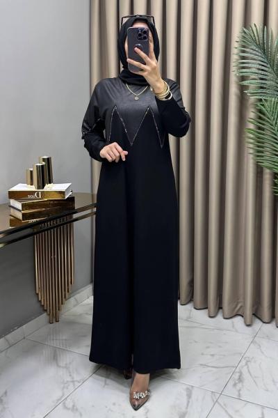 Esin Abiye Elbise Siyah