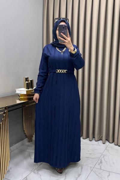 Eylül Elbise Lacivert