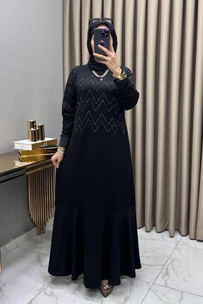 Aleyna Abiye Elbise Siyah