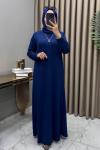 Hüda Elbise İndigo