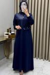 Nilay Elbise Lacivert