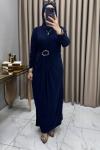 Bircan Elbise Lacivert
