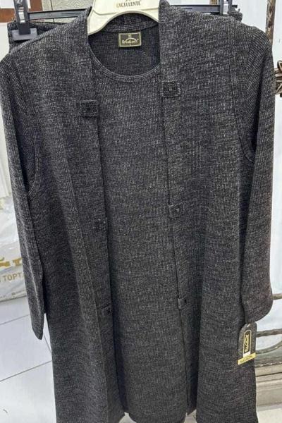 Melis üçlü takım - antrasit