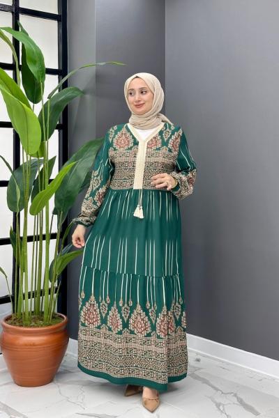 Esse Elbise - Yeşil