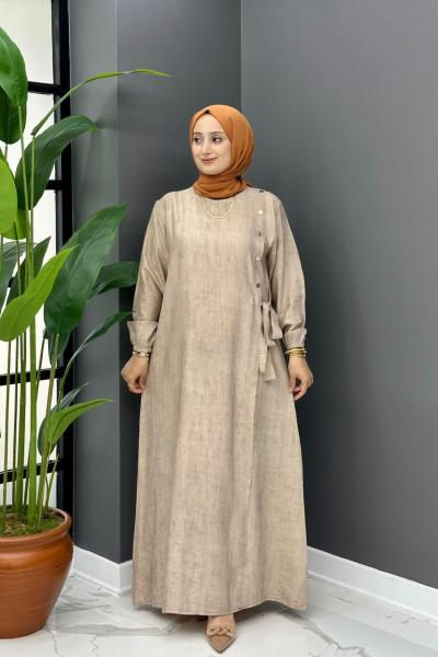 Arşın Elbise - Vizon