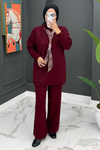 Lady Triko Takım -  Bordo