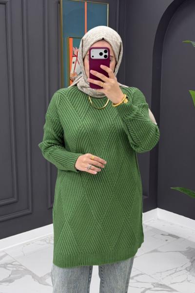 Uygun Triko Kazak - Yeşil