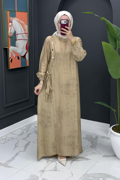 Puane Elbise - vizon