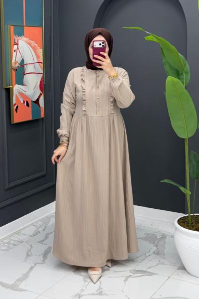 Elite Elbise - Vizon