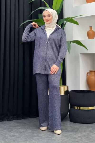 Parıltılı Triko Takım