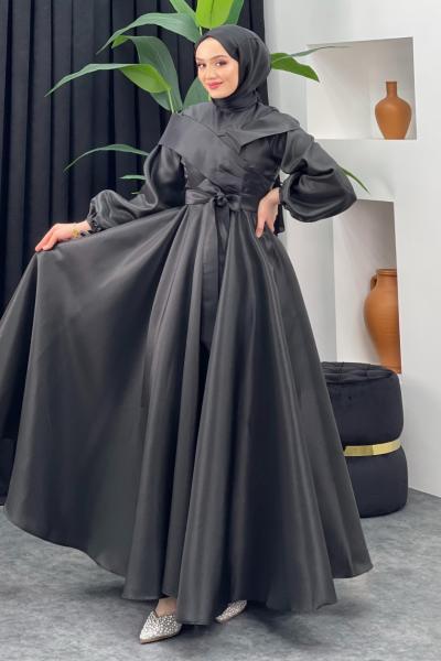 Kabarık Parlak Abiye