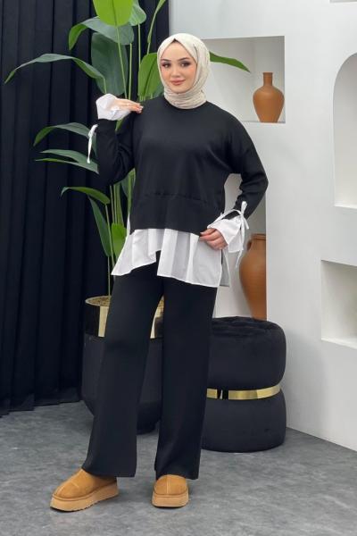 Truva Merserize Gömlek Takım