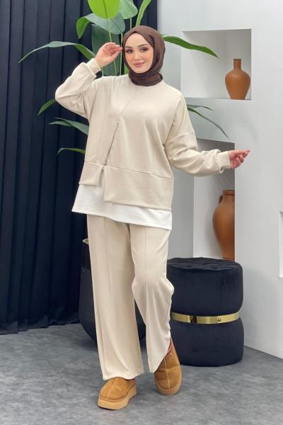 Leyla Pantolonlu Takım