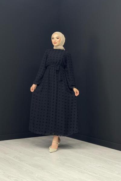 Peri Şifon Elbise
