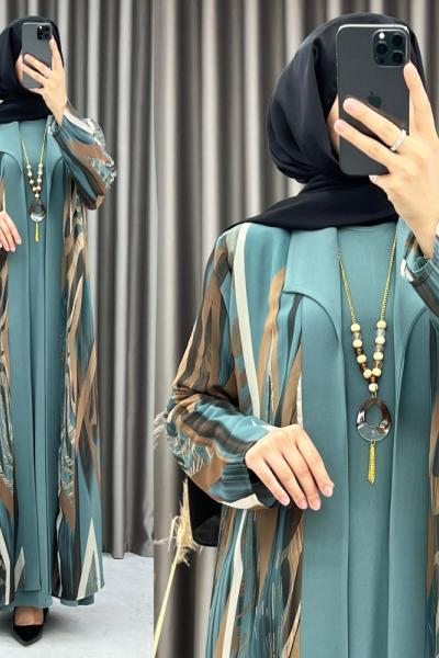 3486 Sale Elbise Takım mint