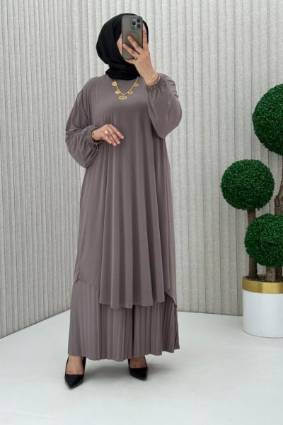 Suzan Piliseli Pantolonlu Takım