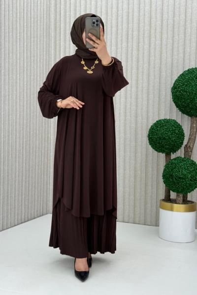 Suzan Piliseli Pantolonlu Takım